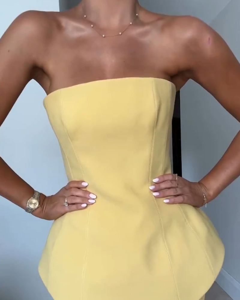 Strapless Maxi Dress | Eloise
