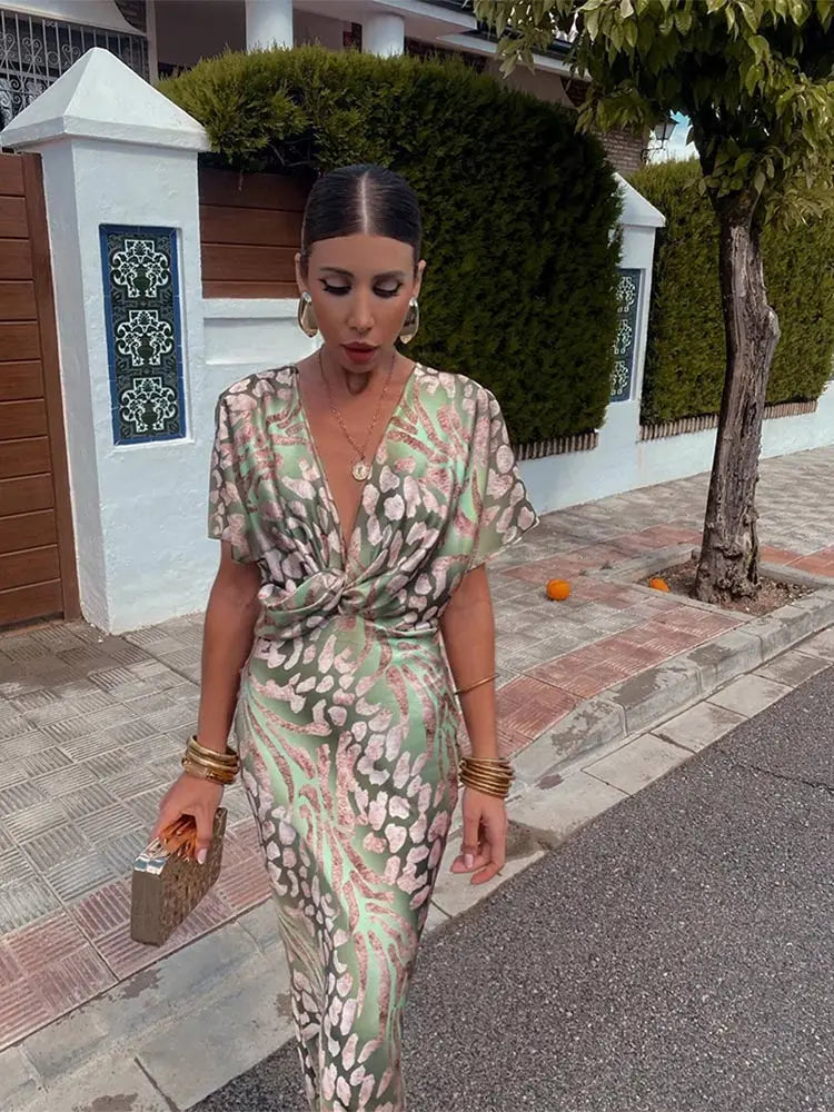Elegant Wrap Dress | Millie