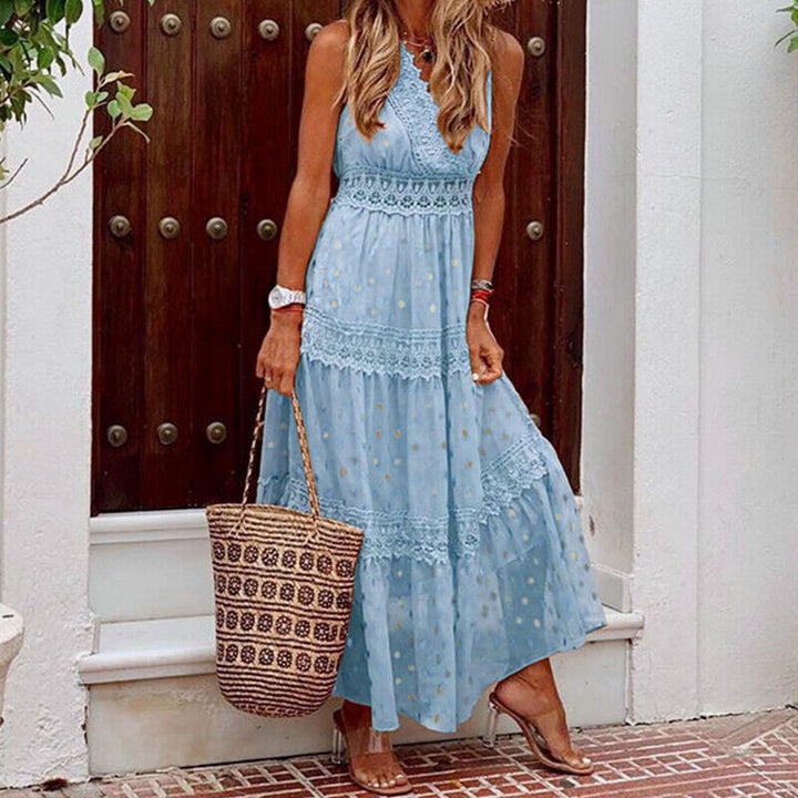 Women’s Chic Boho Maxi Dress - Noa