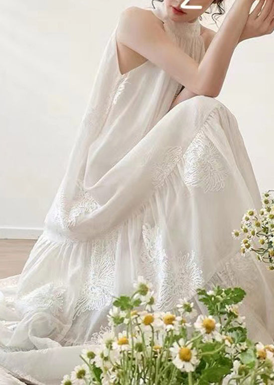 Women’s Summer Halter Neck Maxi Dress - Charlotte