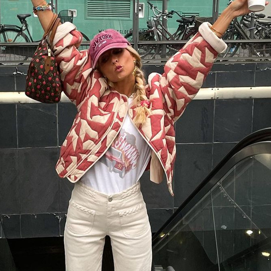 Women’s Elegant Floral Jacket - Yrsa