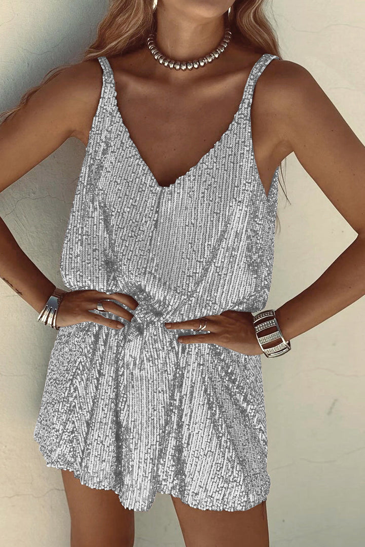 Sparkling sequin style club dress - Liora