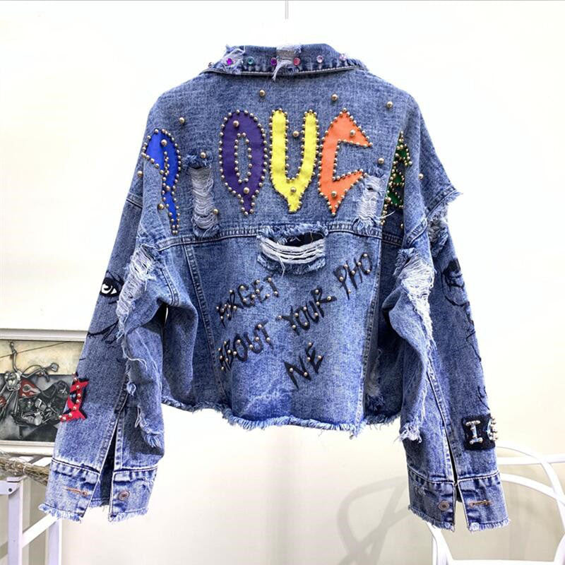 Women’s Casual Chic Denim Jacket - Emma