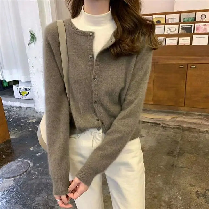 Women’s Long Sleeve Open Front Cardigan - Solara