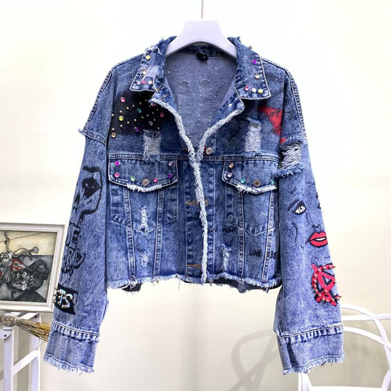 Women’s Casual Chic Denim Jacket - Emma