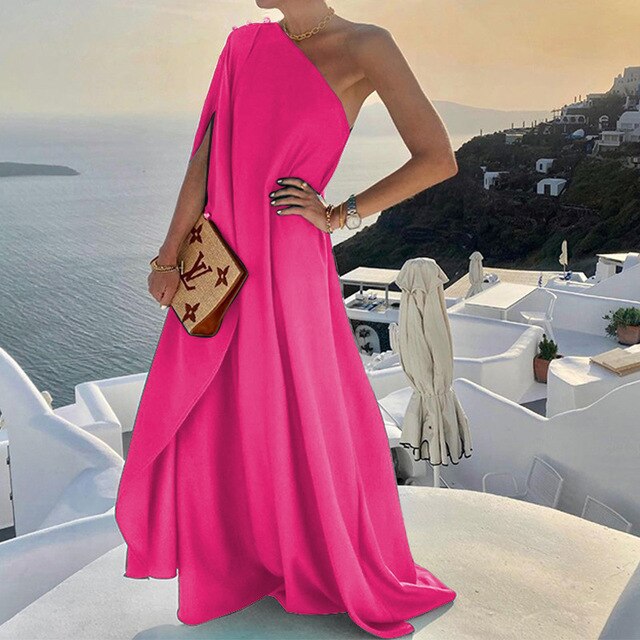 Women's Elegant Summer Maxi Dress - Alia