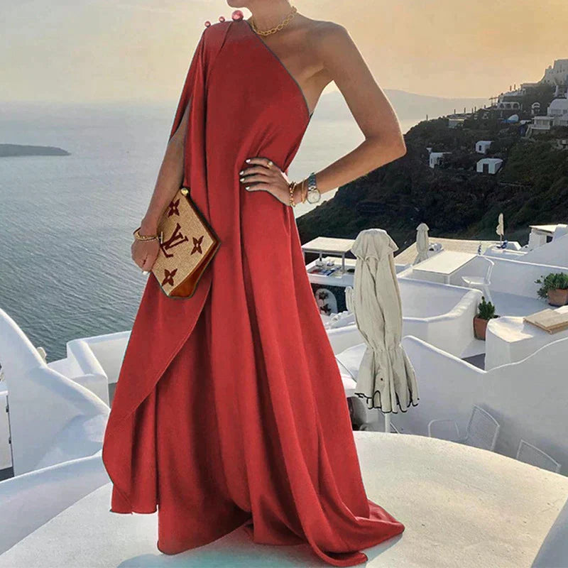Women's Elegant Summer Maxi Dress - Alia