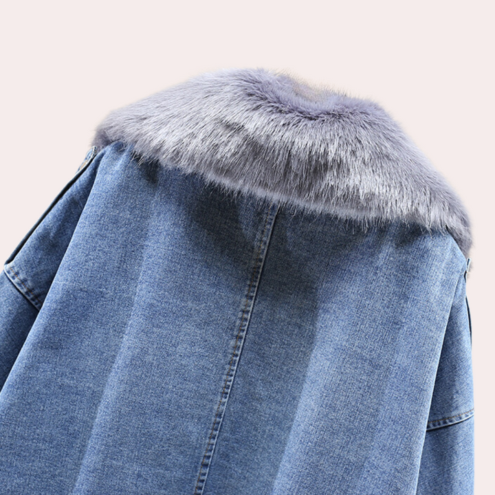 Women’s Warm Denim Jacket - Mira