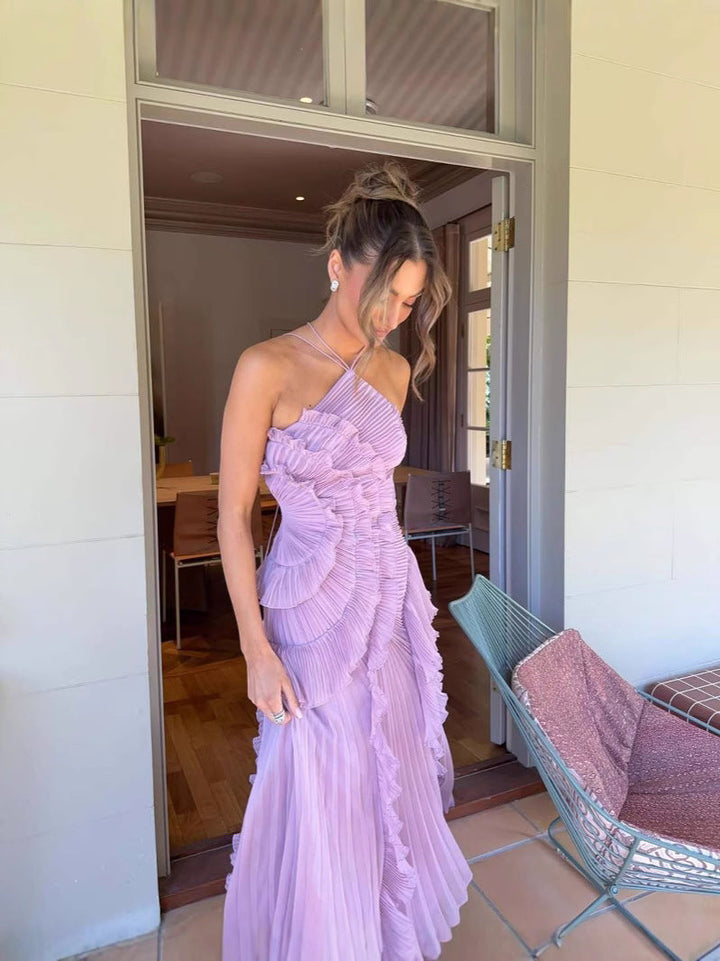 Charming Ruffle Dress - Celina