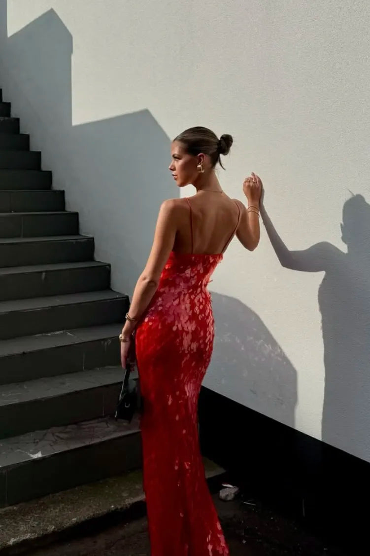 Sequin Maxi Long Dress - Eloise