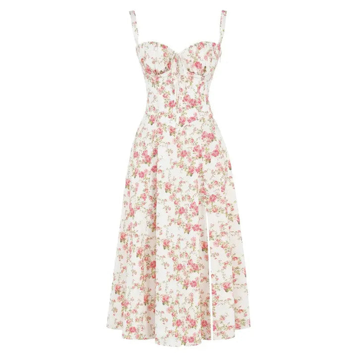 Corset Midi Dress - Noelle