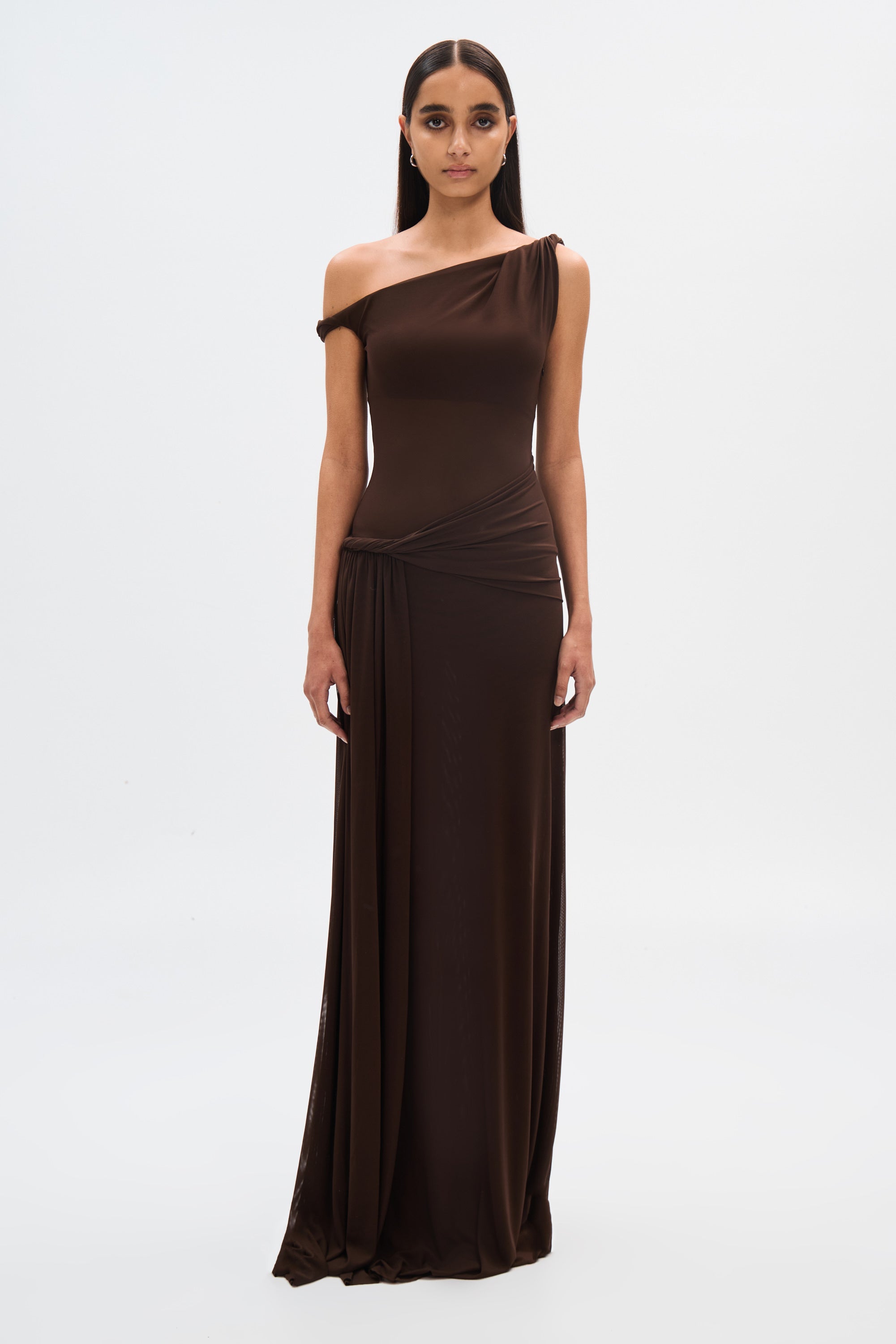 Mesh Maxi Dress - Vivian