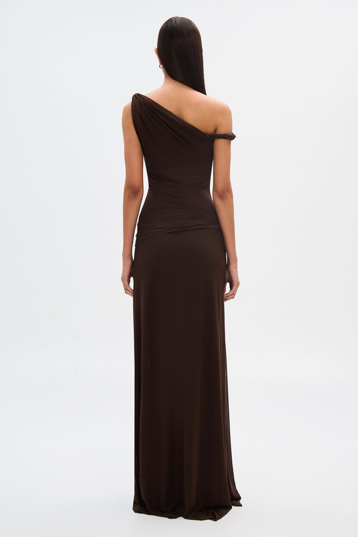 Mesh Maxi Dress - Vivian