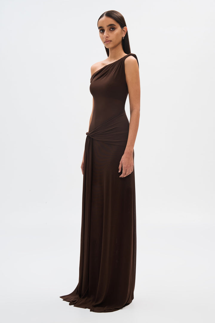 Mesh Maxi Dress - Vivian