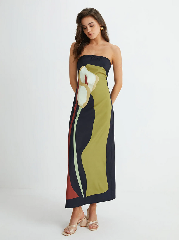 Women’s Breathable Versatile Elegant Maxi Dress - Thalia