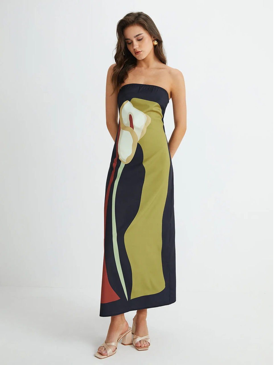 Women’s Breathable Versatile Elegant Maxi Dress - Thalia