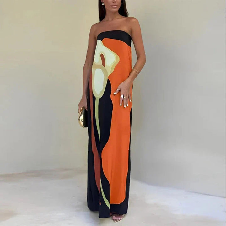 Women’s Breathable Versatile Elegant Maxi Dress - Thalia