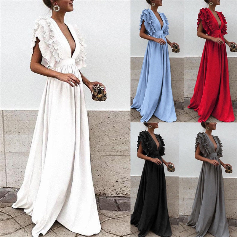 Maxi Dress | Elegant and Comfortable - Maeve