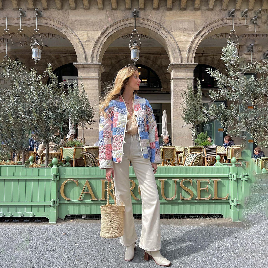 Variant image for Women’s Elegant Spring Jacket Unique Design - Yrsa-9
