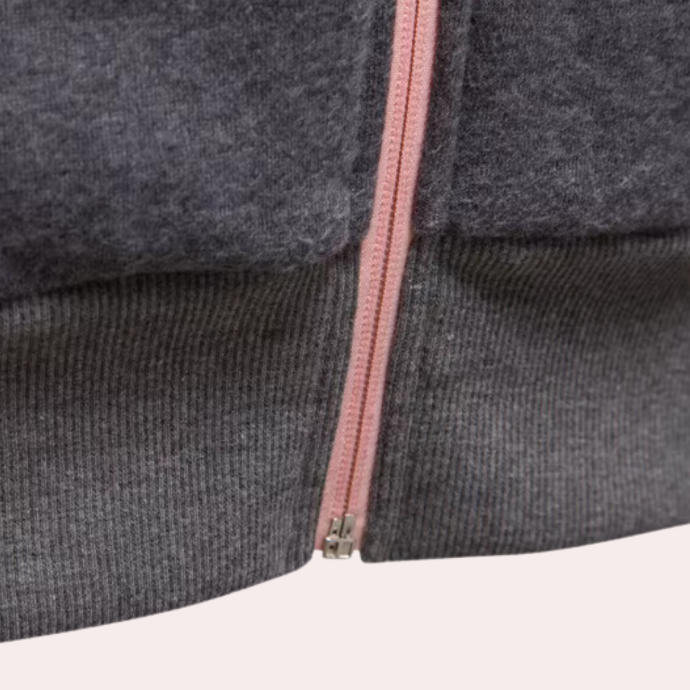 Women’s Zip-Up Sporty Jacket - Nora