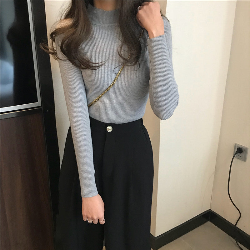 Variant image for Women’s Slim-Fit Knitted Sweater Soft Comfortable Design - Emma-2