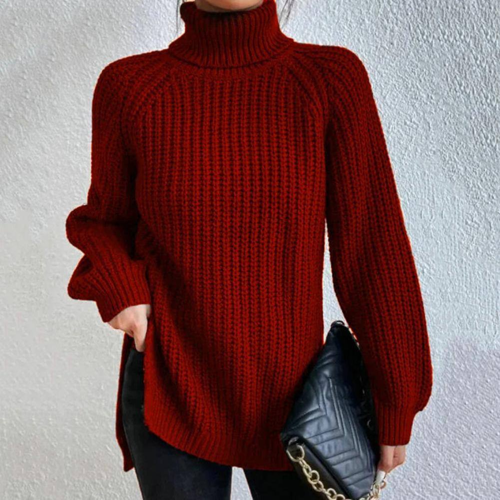 Women’s Cozy Classic Turtleneck Sweater - Annette