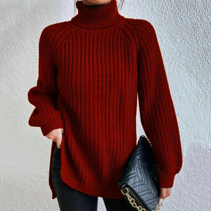 Women’s Cozy Classic Turtleneck Sweater - Annette