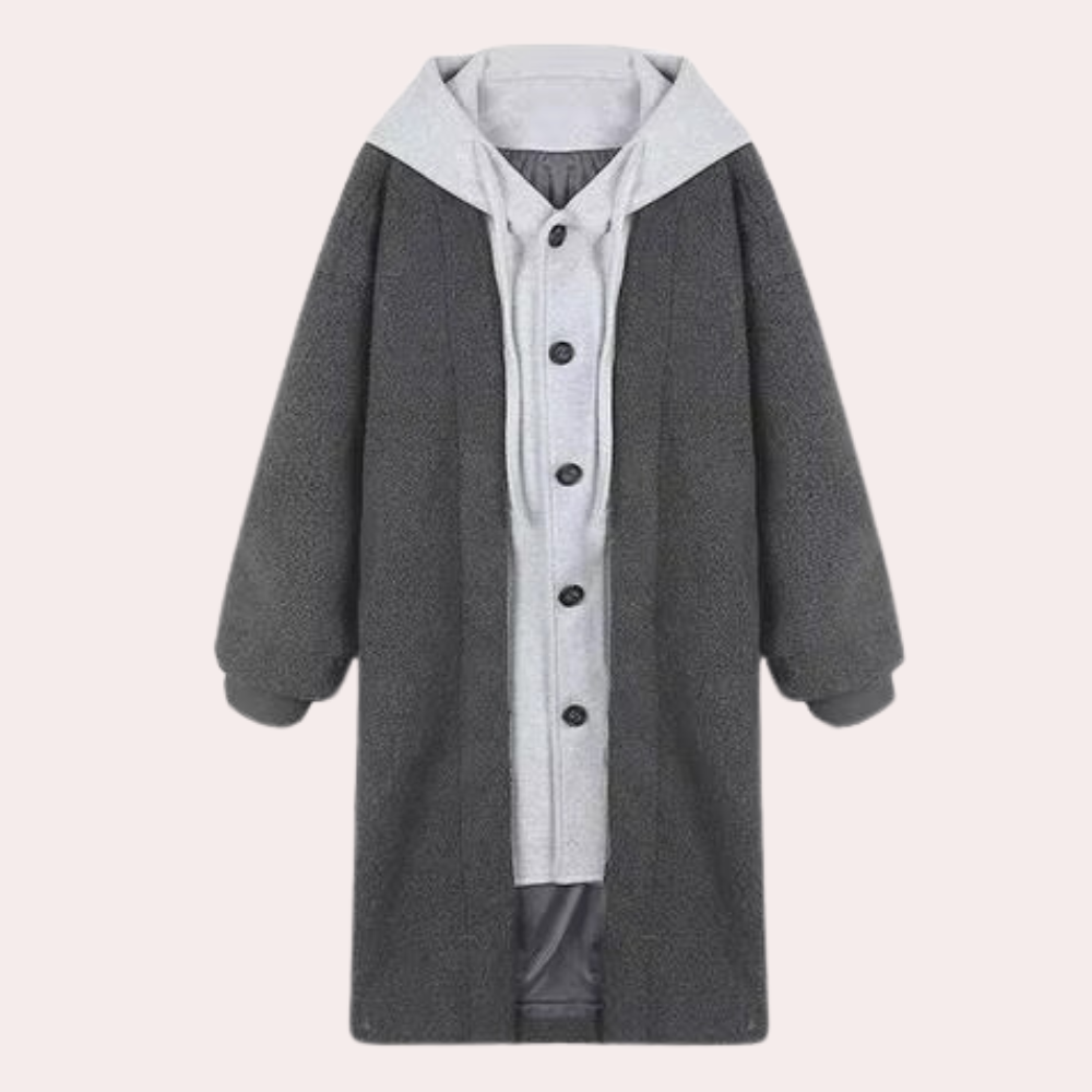 Variant image for Women's Hooded Winter Coat Stylish and Versatile Design - Isla-6