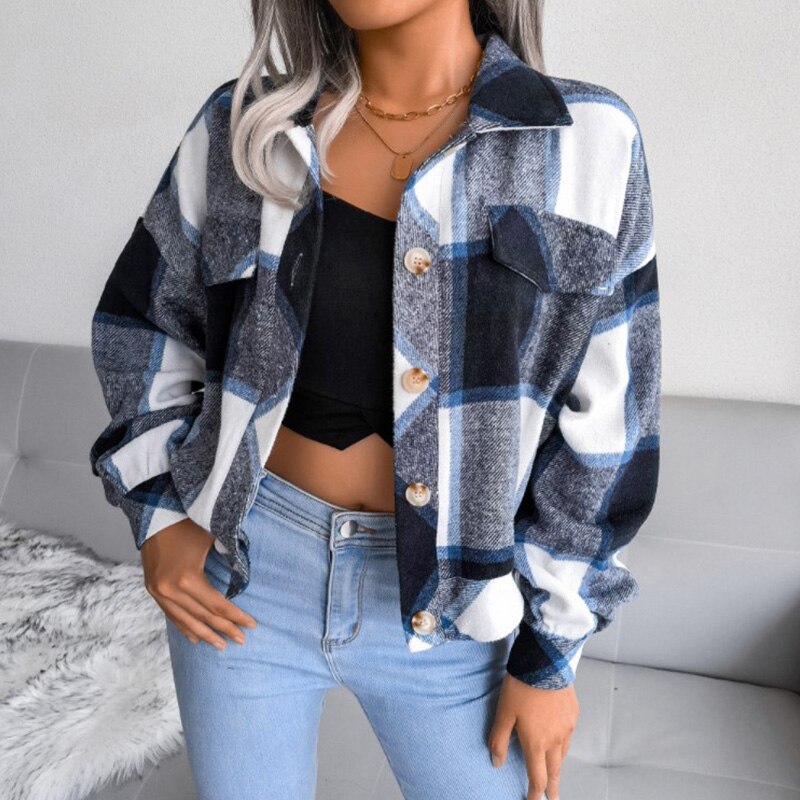 Women’s Casual Patterned Jacket - Ava
