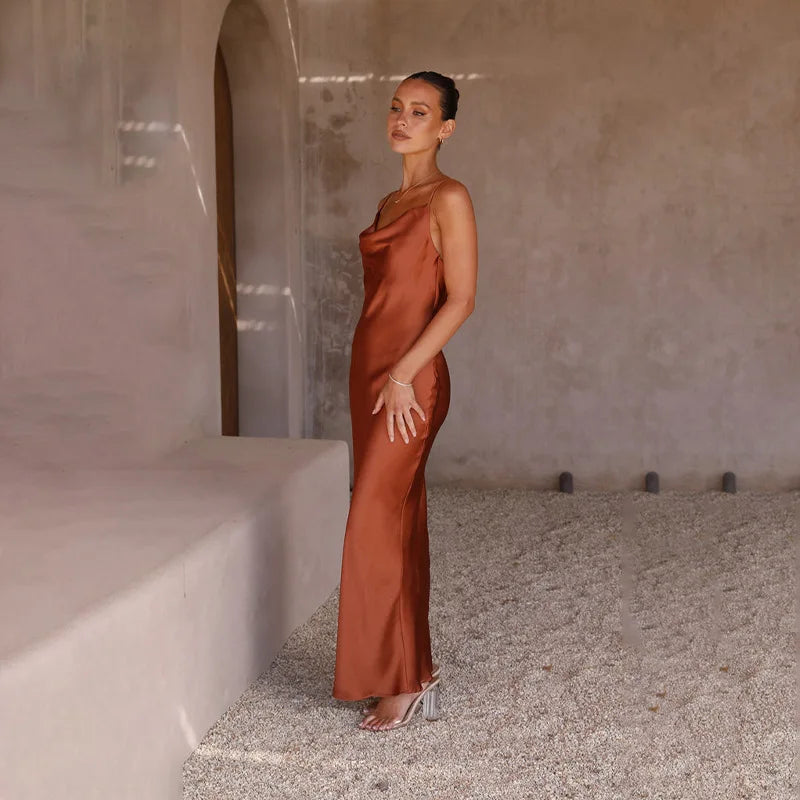 Women’s Elegant Maxi Dress - Sophia