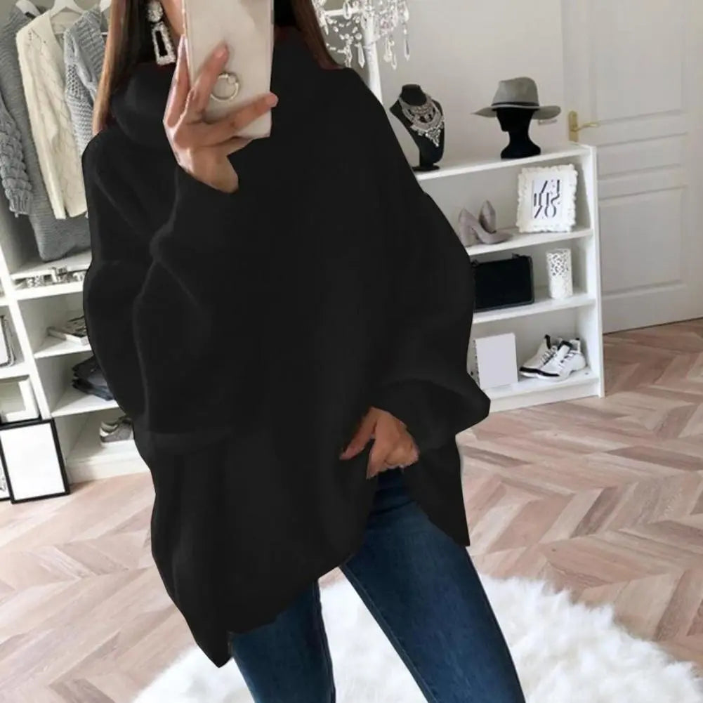 Women’s Oversized Casual Turtleneck Jumper - Gwendolyn