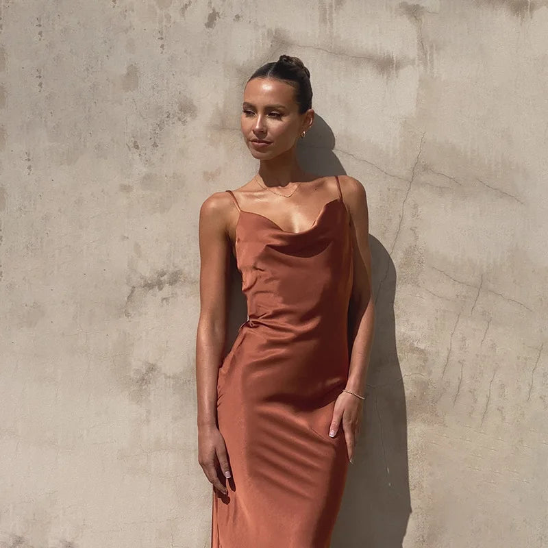 Women’s Elegant Maxi Dress - Sophia