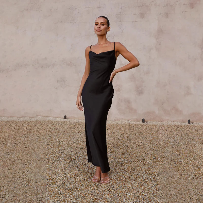Variant image for Women’s Elegant Maxi Dress Flowing Silhouette - Sophia-13