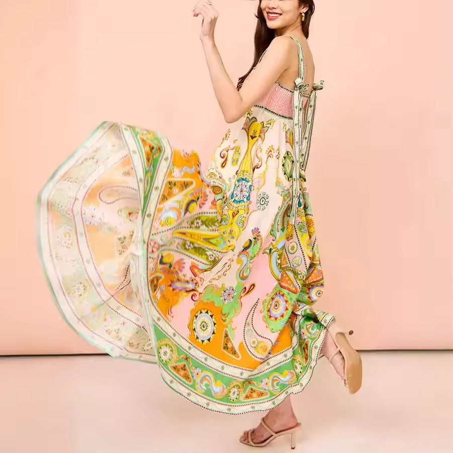 Women’s Summer Elegant Maxi Dress - Luisa