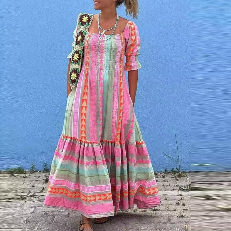 Women's Casual Summer Maxi Dress - Ava