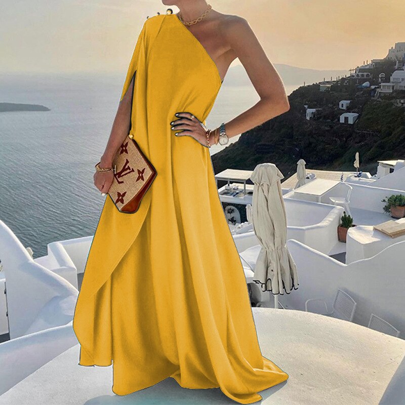 Women's Elegant Summer Maxi Dress - Alia