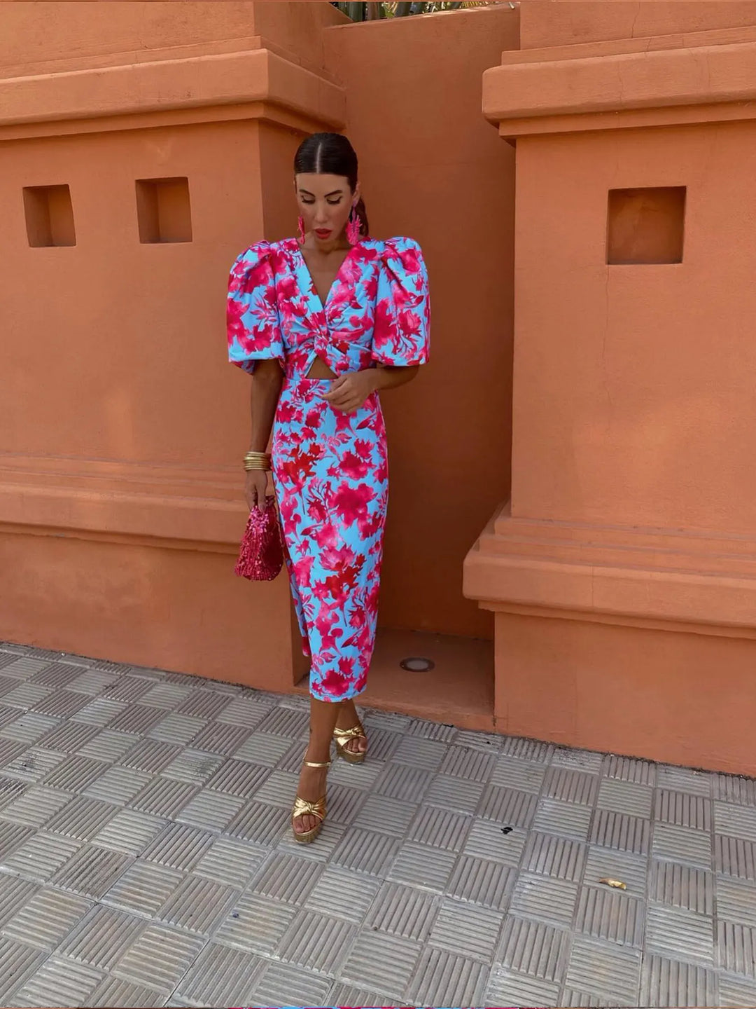 Women Vibrant Fiesta Dress | Paloma