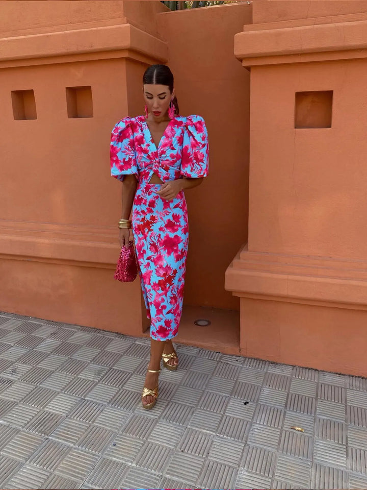Women Vibrant Fiesta Dress | Paloma