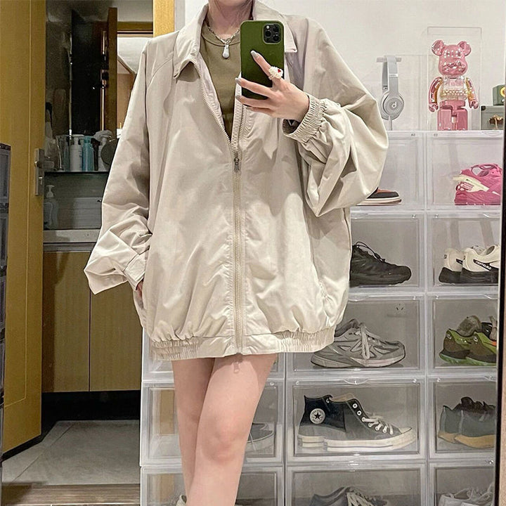 Women’s Comfortable Baggy Jacket - Constance
