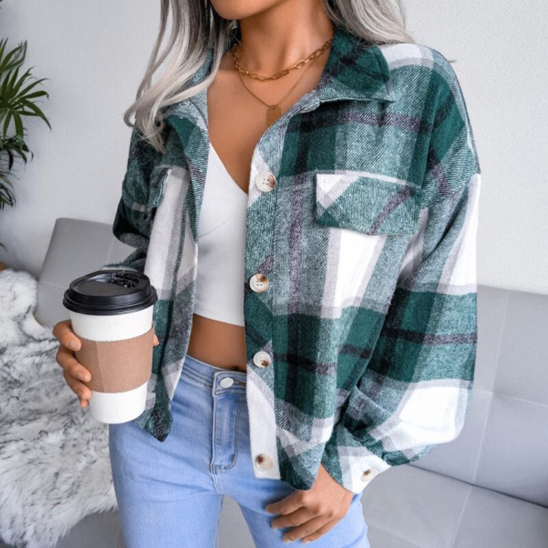 Women’s Casual Patterned Jacket - Ava