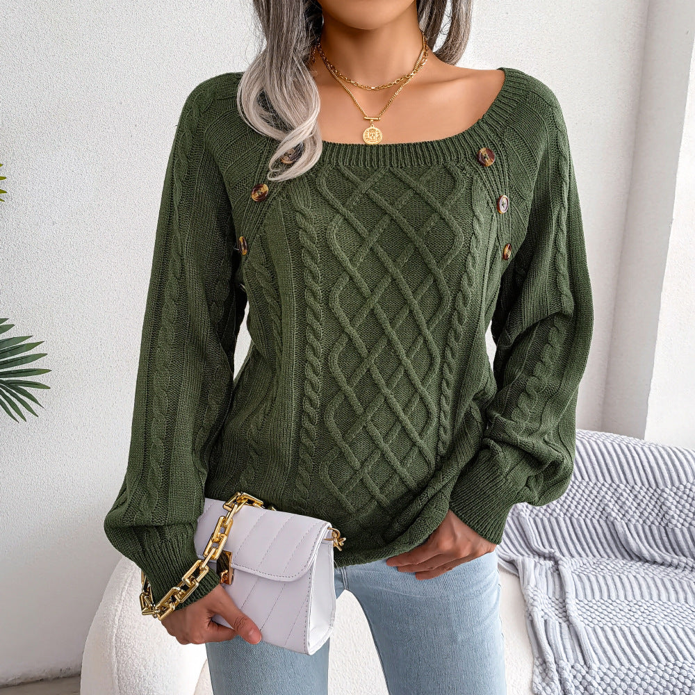 Women’s Cozy Loose Fit Sweater - Sobens