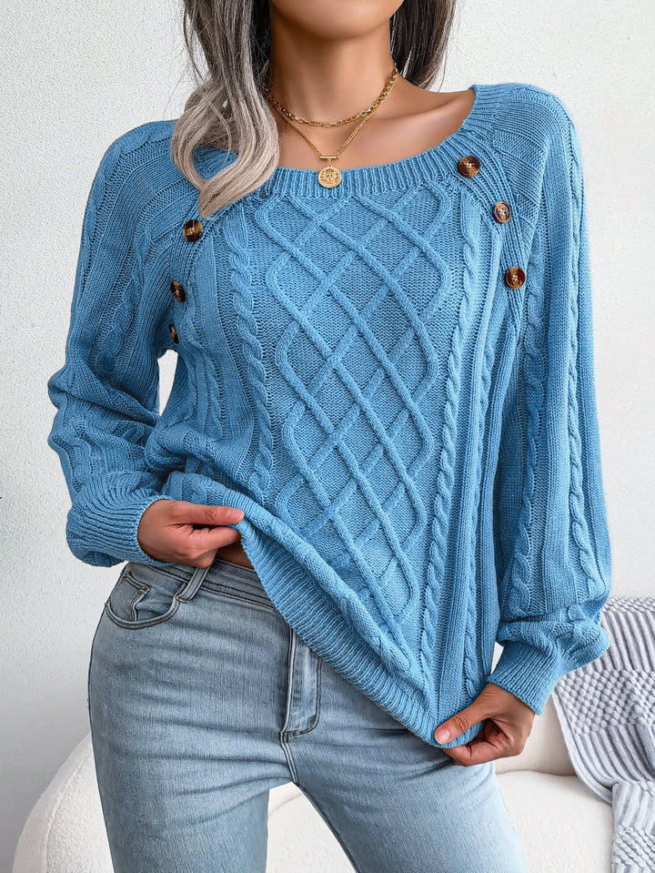 Women’s Cozy Loose Fit Sweater - Sobens