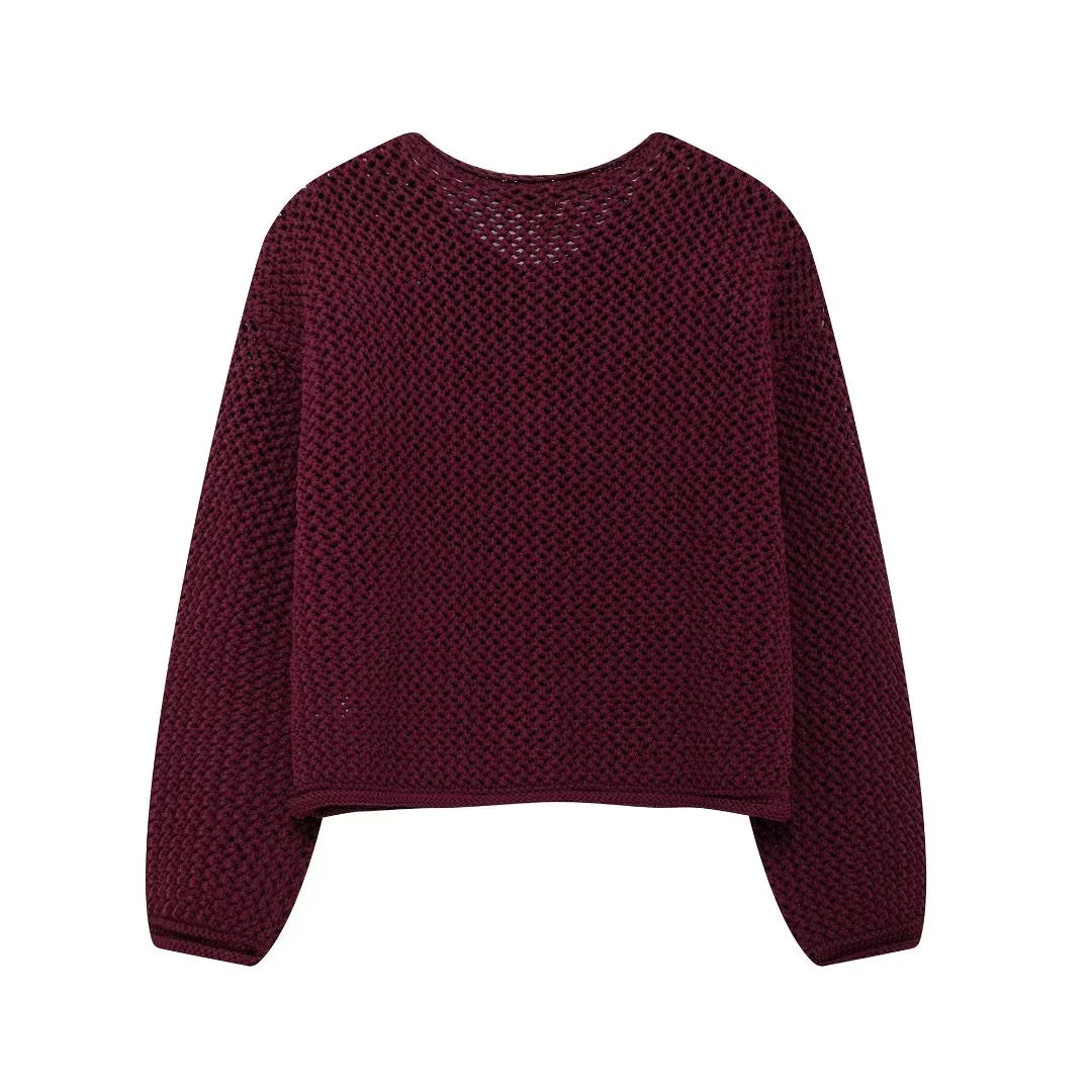 Women’s Oversized Chunky Knit Cardigan - Rihanna