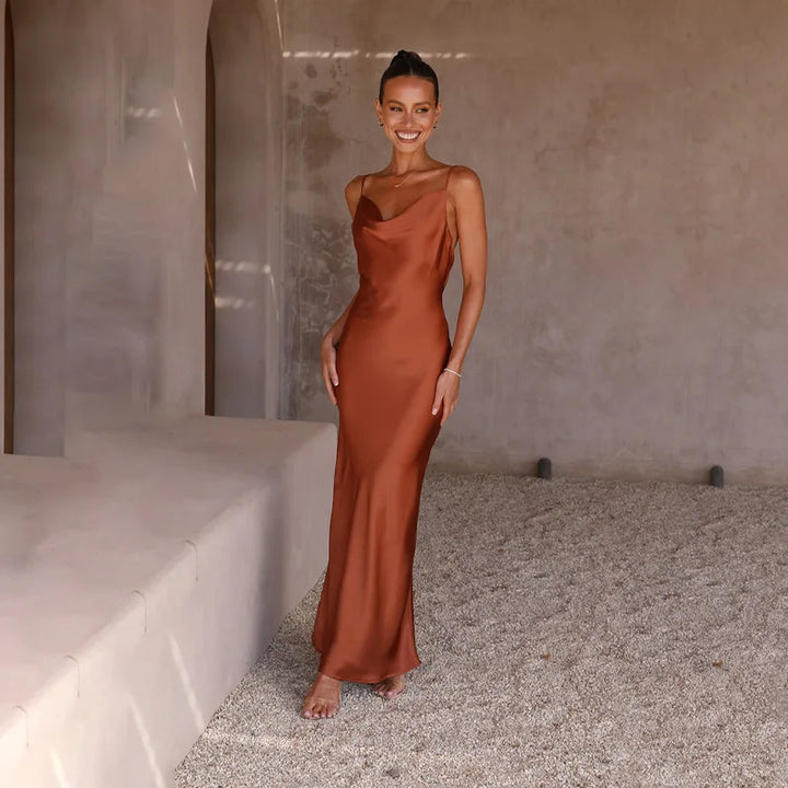 Women’s Elegant Maxi Dress - Sophia