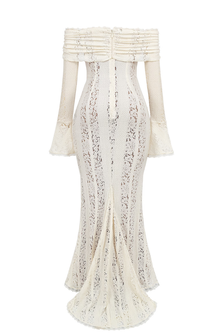 Women’s Romantic Elegant Lace Maxi Dress - Blair