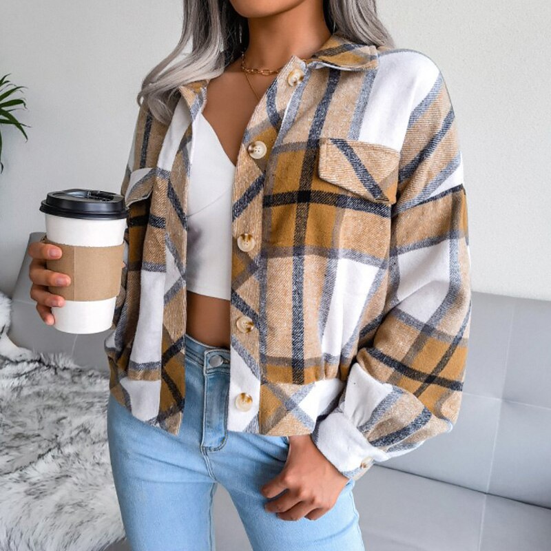 Women’s Casual Patterned Jacket - Ava