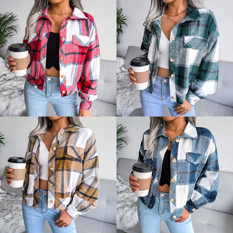 Women’s Casual Patterned Jacket - Ava