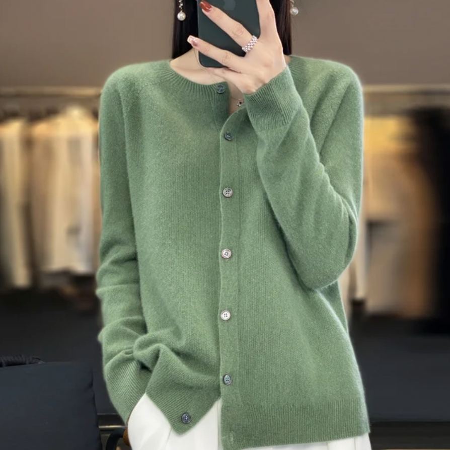 Women’s Comfortable Long Cardigan - Beatrice