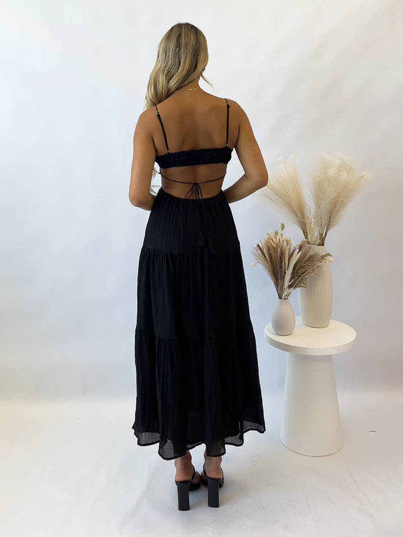 Women's Sleeveless Elegant Maxi Dress - Adeline