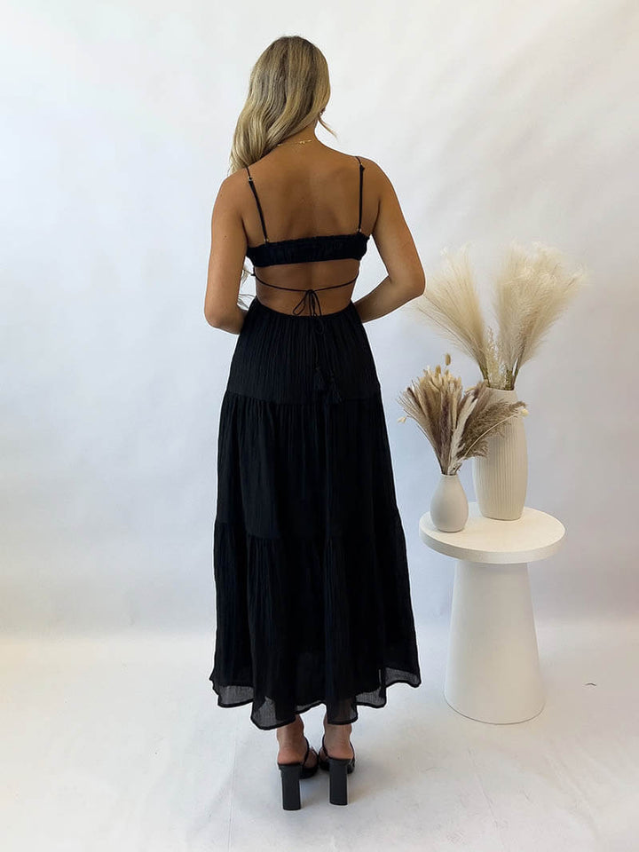 Women's Sleeveless Elegant Maxi Dress - Adeline